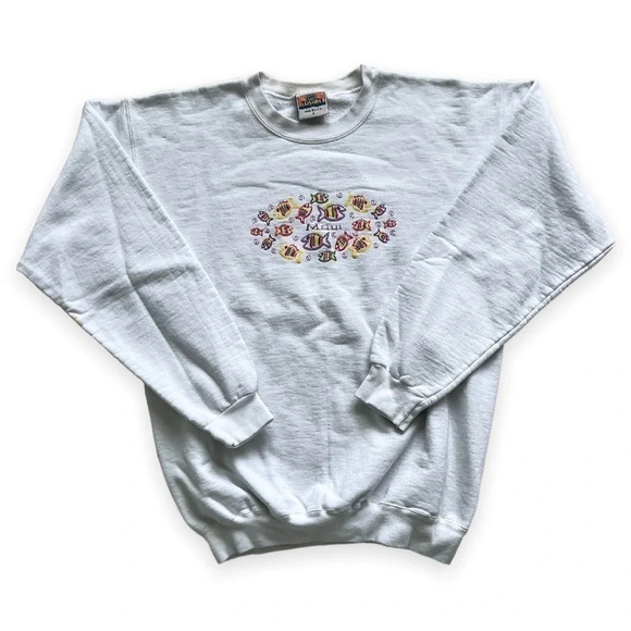 Tops - Vintage 90’s Maui Crewneck Pullover